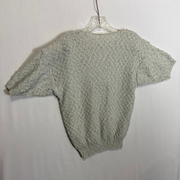 American Vintage Centennial Knits Ltd textured sweater large collar size medium - Picture 12 of 16